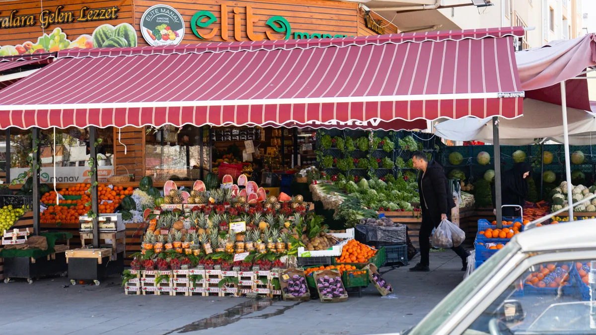 Straatleven in Istanbul