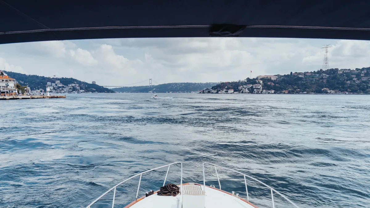 Privéboottocht over de Bosporus